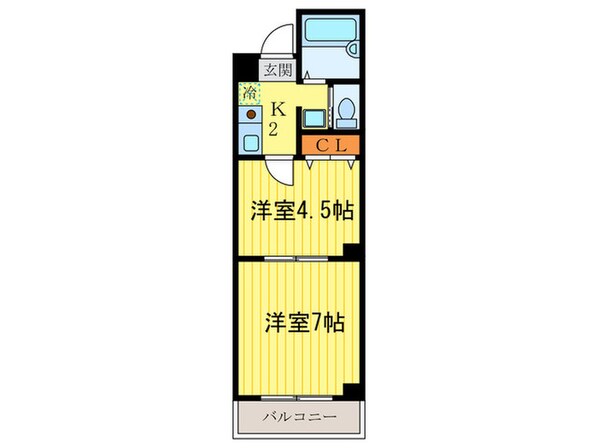 マッケンジー東堀川の物件間取画像